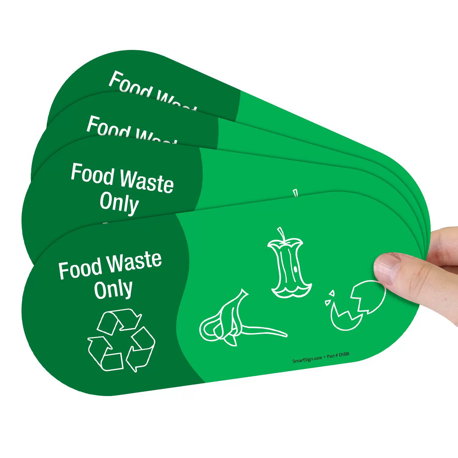 4PCS   Recycling Sorting Trash Bin Sticker Waterproof Adhesive Mixed Recycle Stciker Vinyl Logo Decals Trash Can Sticker Label