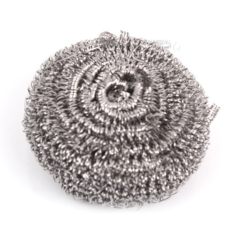 6 PCS Stainless Steel Scrubber, Scrubbing Scouring Pad, Steel Wool Scrubber for Kitchens, Bathroom and More Strong Resistance
