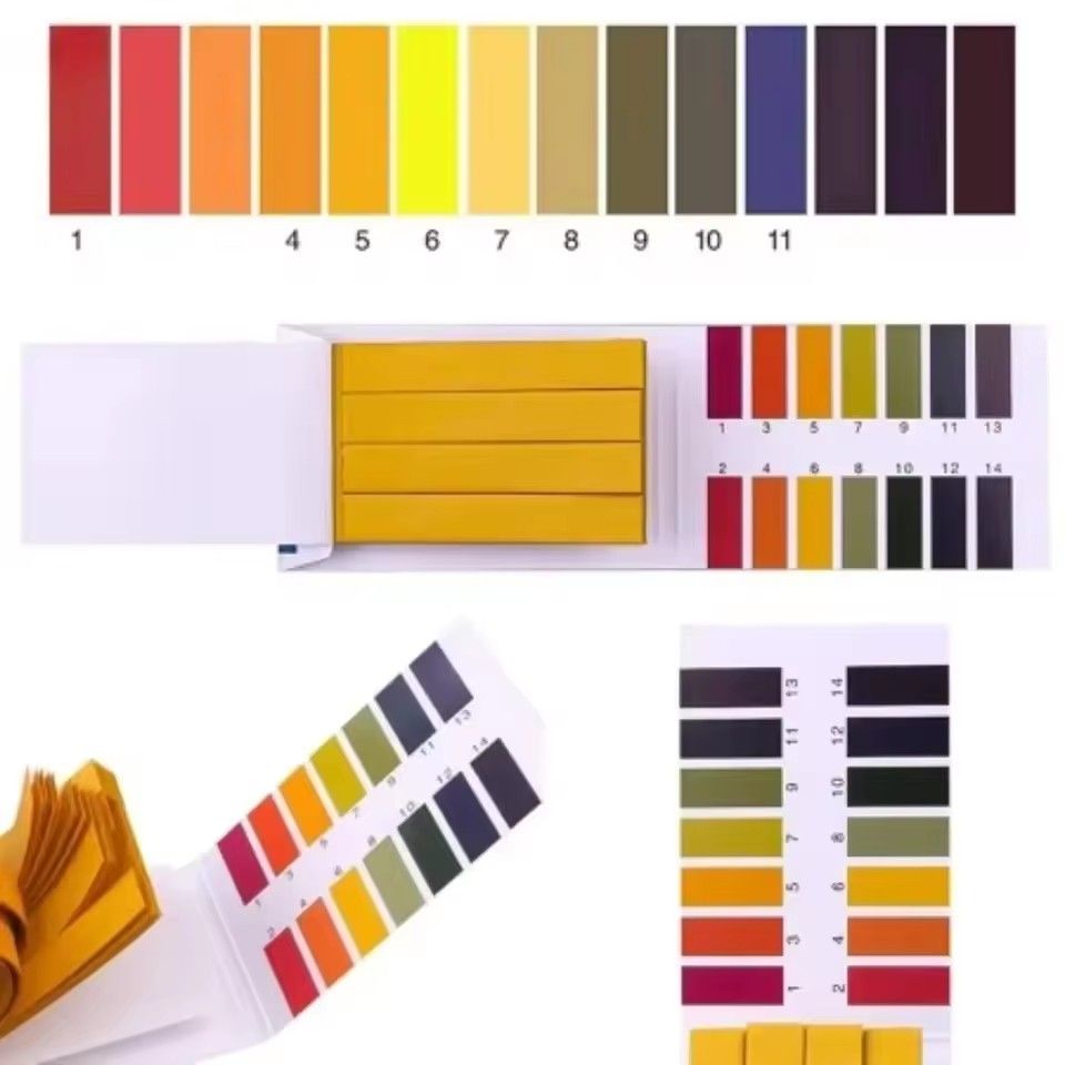 1PCLitmus Paper 80 Strips PH 1-14 Full Range Aquarium Cosmetic Testing for School Home Indicator Paper Saliva Body Testing Water
