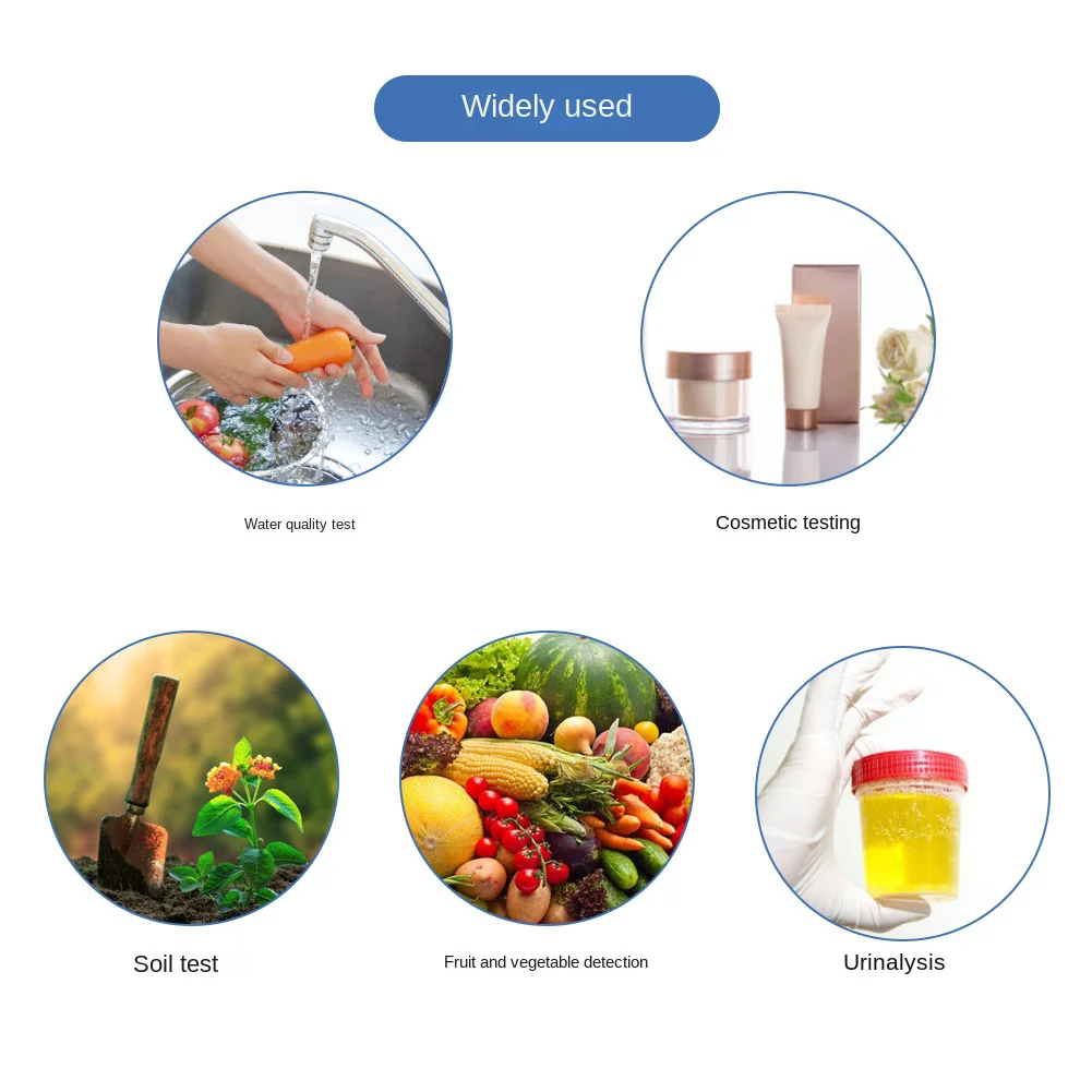 1PCLitmus Paper 80 Strips PH 1-14 Full Range Aquarium Cosmetic Testing for School Home Indicator Paper Saliva Body Testing Water