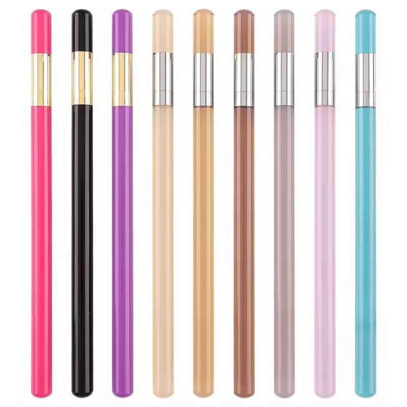 1PC   Transparent Acrylic Rod Eternal Pencil Reusable Unlimited Writing Pen HB Everlasting Inkless Sketch Tool School Office
