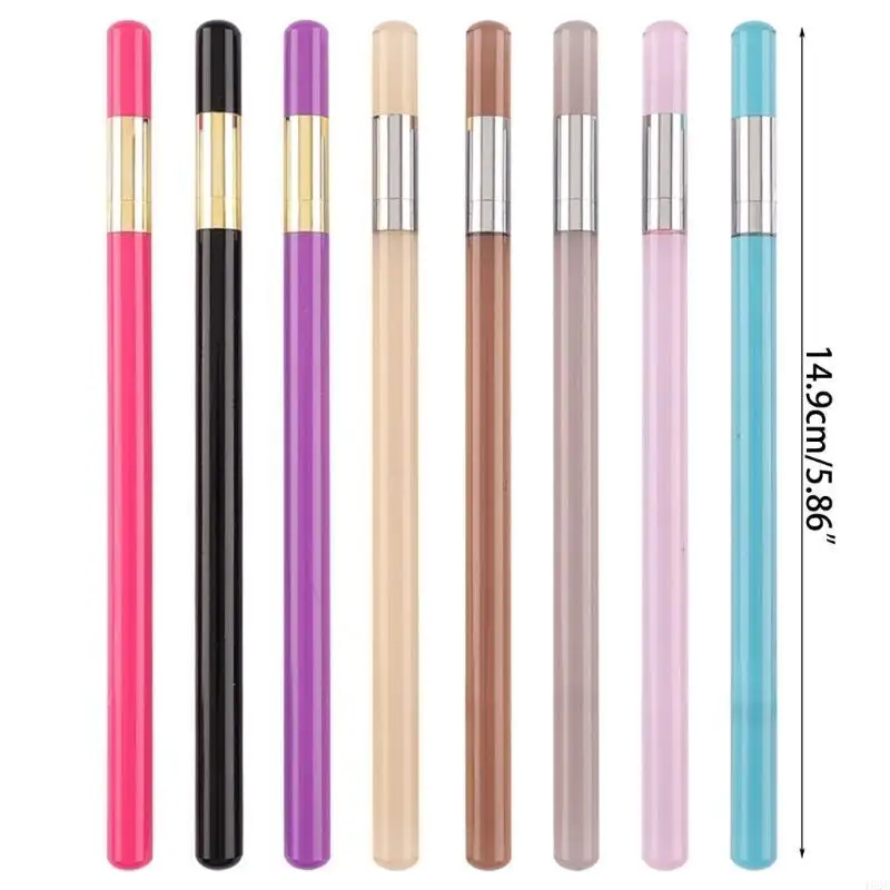1PC   Transparent Acrylic Rod Eternal Pencil Reusable Unlimited Writing Pen HB Everlasting Inkless Sketch Tool School Office