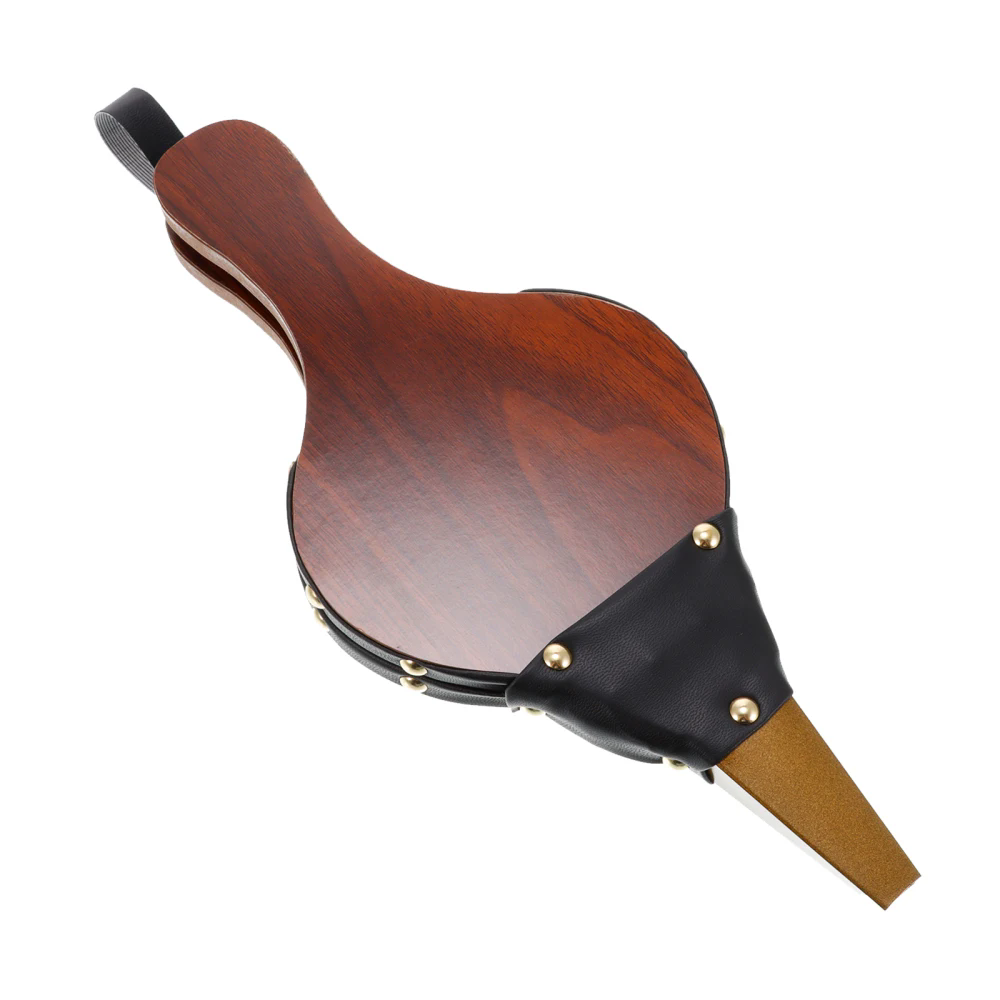 1PC Mini Vintage Wooden Manual Handmade Air Blower Fan Blower For Fireplace Barbecue Fire Bellows Outdoor Cooking Picnic Camping