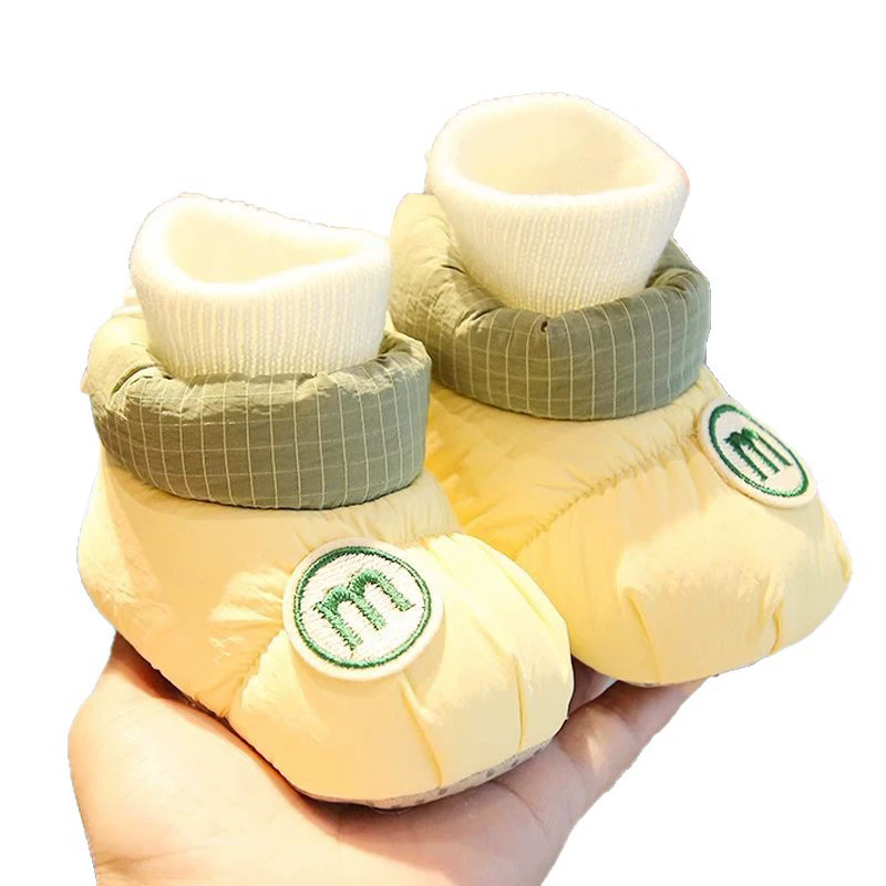 1Pair Baby Winter Thickened Shoes Soft Sole Anti Slip Toddler Shoes for 0-1 Years Old NewbornBoysGirlsFirstWalkersKidAccessories