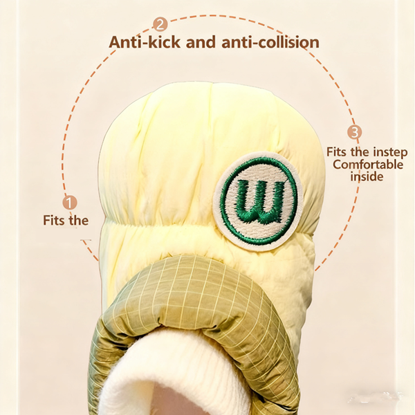 1Pair Baby Winter Thickened Shoes Soft Sole Anti Slip Toddler Shoes for 0-1 Years Old NewbornBoysGirlsFirstWalkersKidAccessories