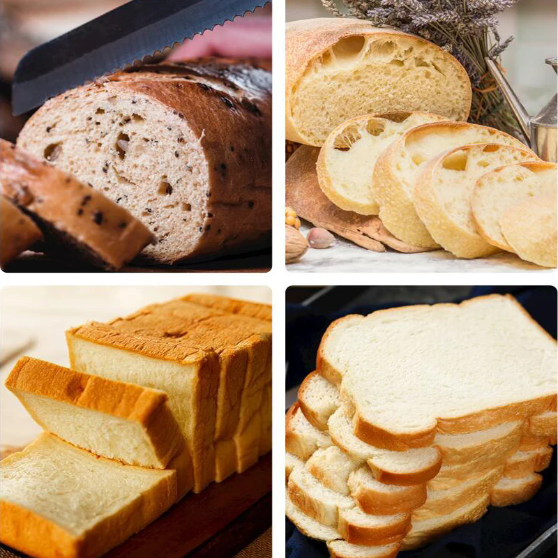 1PCToast Bread Slicer Stand, Foldable Plastic Cutting Tool, Sandwich Cutter Mold, Loaf Cutter Rack, Baking Tool, Kitchen Gadgets