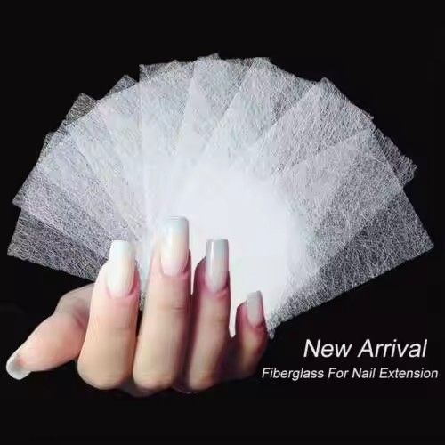 10Pcs Silk Fiberglass For Nail Extension Form Non-Woven Silks UV Gel Building Fiber French Acrylic DIY Manicure Accessories view 3