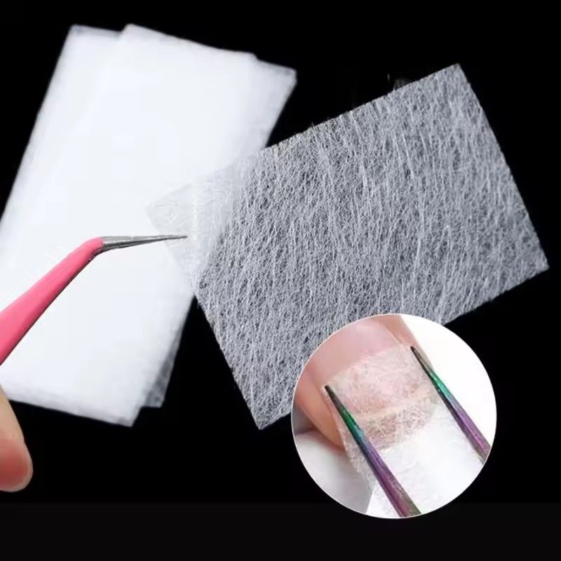 10Pcs Silk Fiberglass For Nail Extension Form Non-Woven Silks UV Gel Building Fiber French Acrylic DIY Manicure Accessories view 9