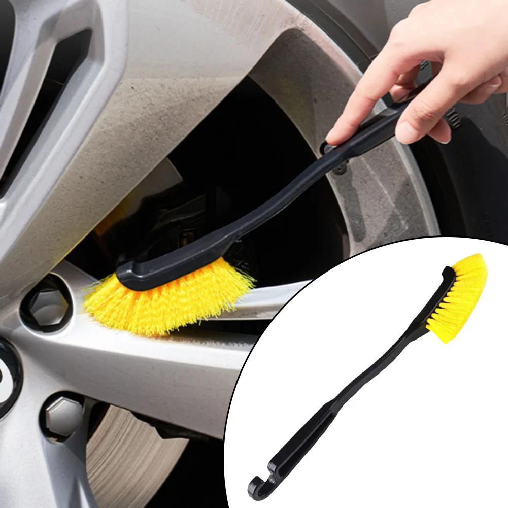 1PC   Car Tire Wheel Rim Cleaning Brush Detailing Brushes Washing Brush Tool Universal Wheel Tire Car Cleaning Accessories
