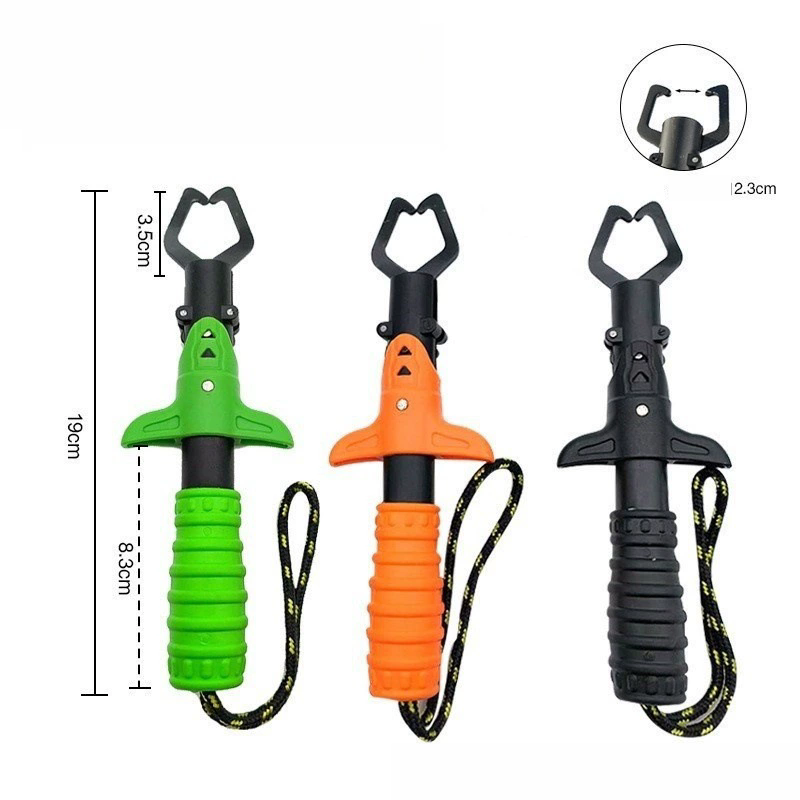 1PCS Portable Fish Controller Fishing Gripper Fish Pliers Fish Lip Clamp Catcher Mini Pliers Clip Controller Fishing Tool