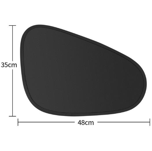Car Sunshade Window Self-priming Sunscreen Heat Insulation Shield Inside Electrostatic Adsorption Side Curtain Privacy Car Mesh