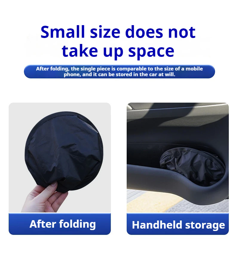 Car Sunshade Window Self-priming Sunscreen Heat Insulation Shield Inside Electrostatic Adsorption Side Curtain Privacy Car Mesh