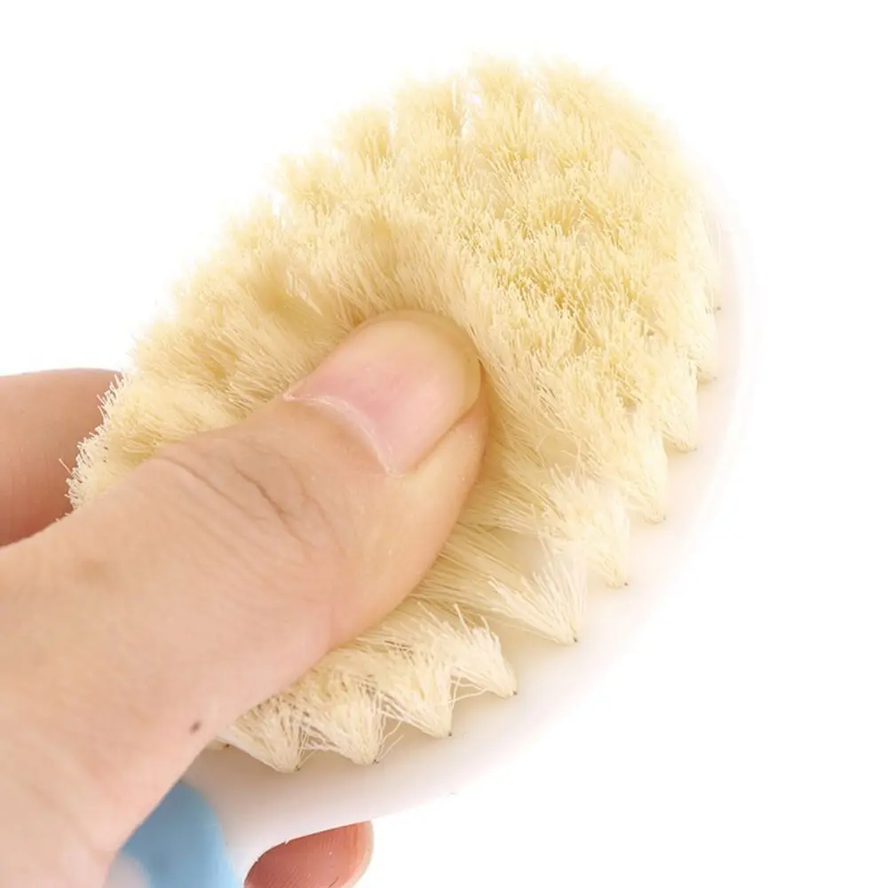 3pcs Baby Bath Brush Set Newborn Head Care Massage Comb Kit Infant Hair Scalp Massager Essential Nursery Must Have Gift for Mom