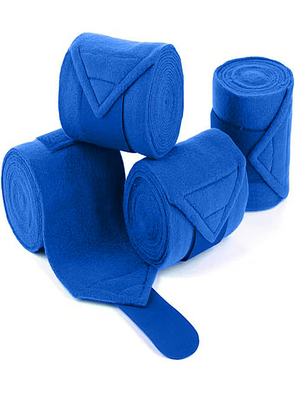 4 Pcs  Soft Flannel Horse Leg Wraps Protect Bandage for Equestrian Riding Racing Accessories Protection Equipment