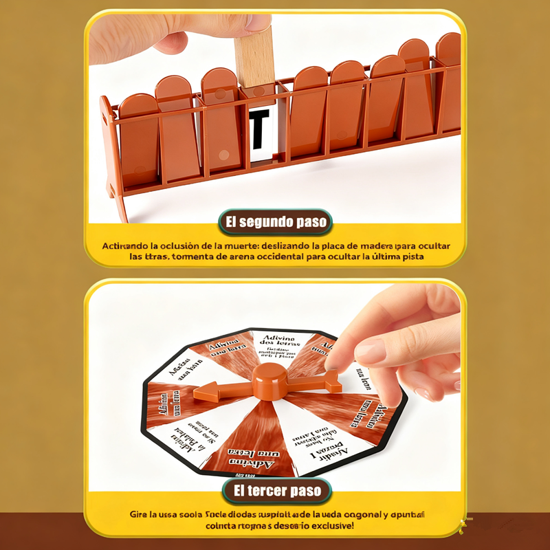 1pc   Magnetic Hangman Mystery Word Game