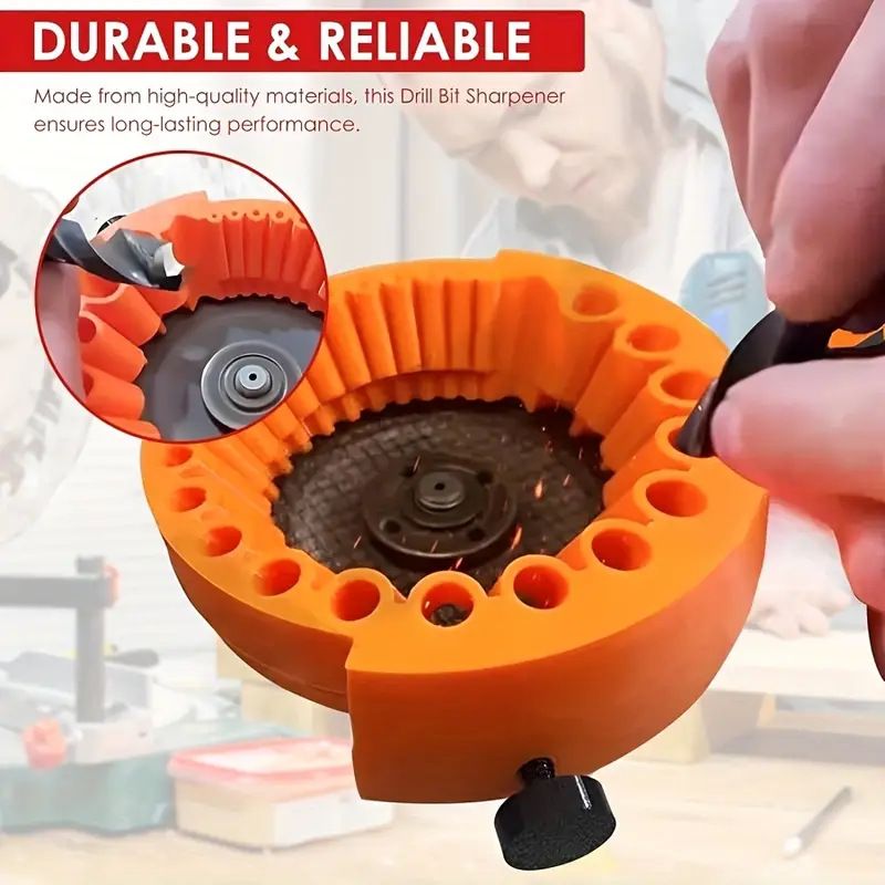 2-13mm Drill Bit Sharpener Grinder Multi-specification Power Drill Bit Grinding Portable Drill Power Abrasive Tools for Grinding