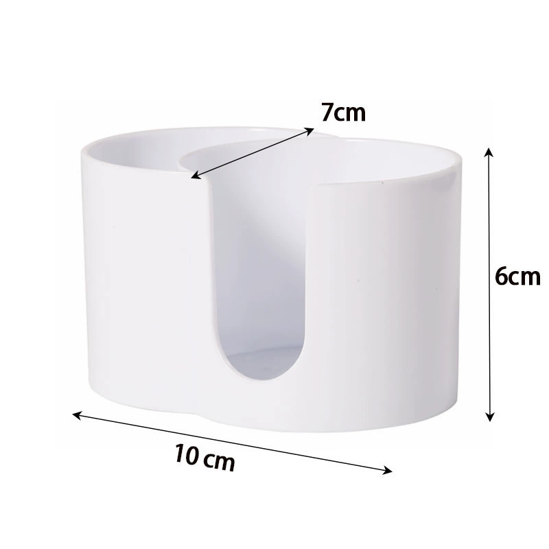 1PC  Plastic storage boxbathroom jar, makeup storage cotton, circular pad holder, cotton swab box holder, dispenser storage jar