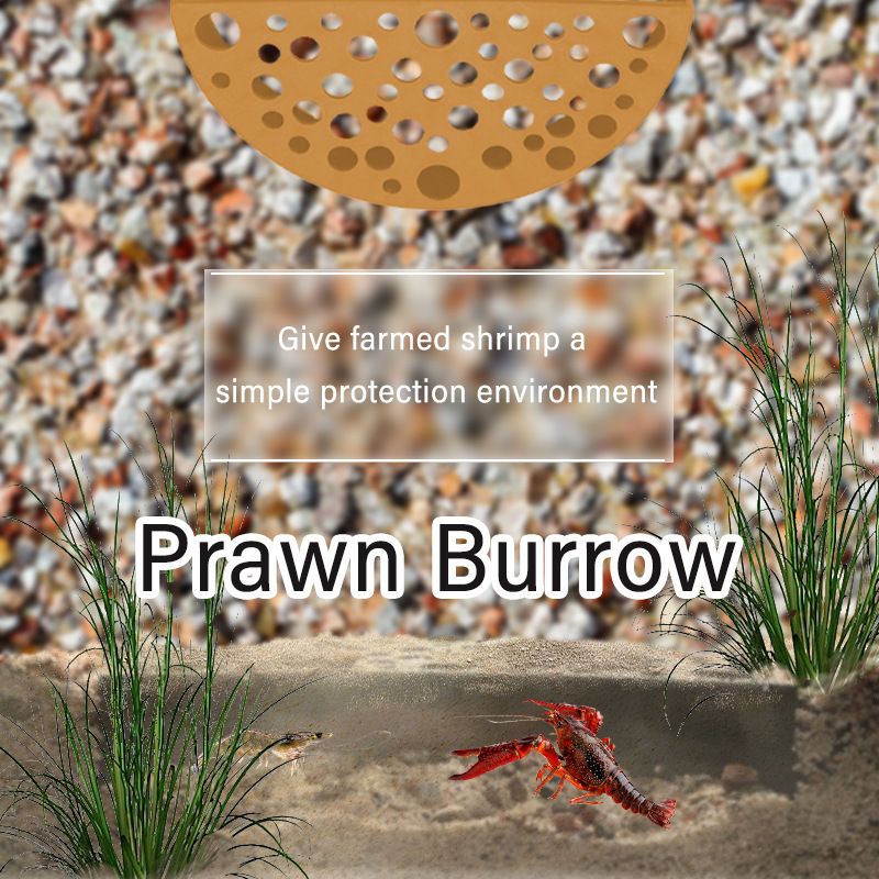 Aquarium Hide Shelter Fish Tank Shrimp Breeding Cave Shrimp Protector Fish Tunnel Underwater Habitat Hideout For Play And Rest