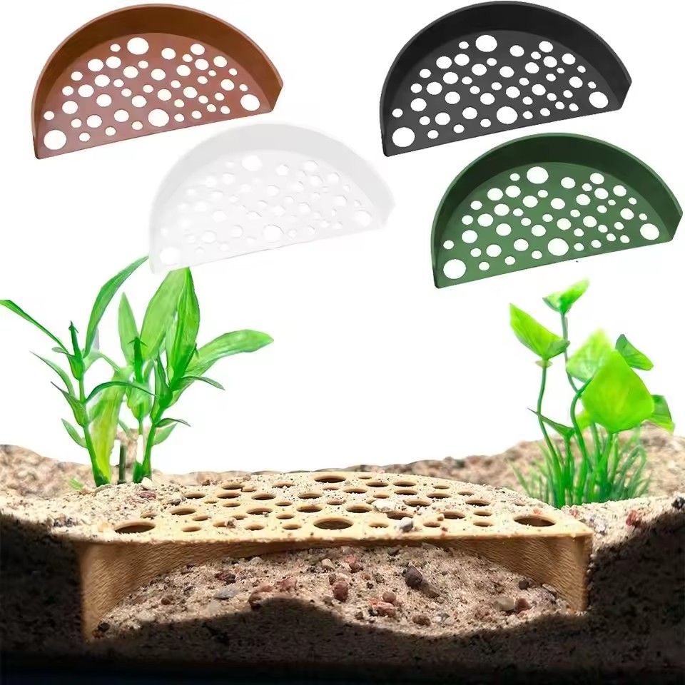 Aquarium Hide Shelter Fish Tank Shrimp Breeding Cave Shrimp Protector Fish Tunnel Underwater Habitat Hideout For Play And Rest