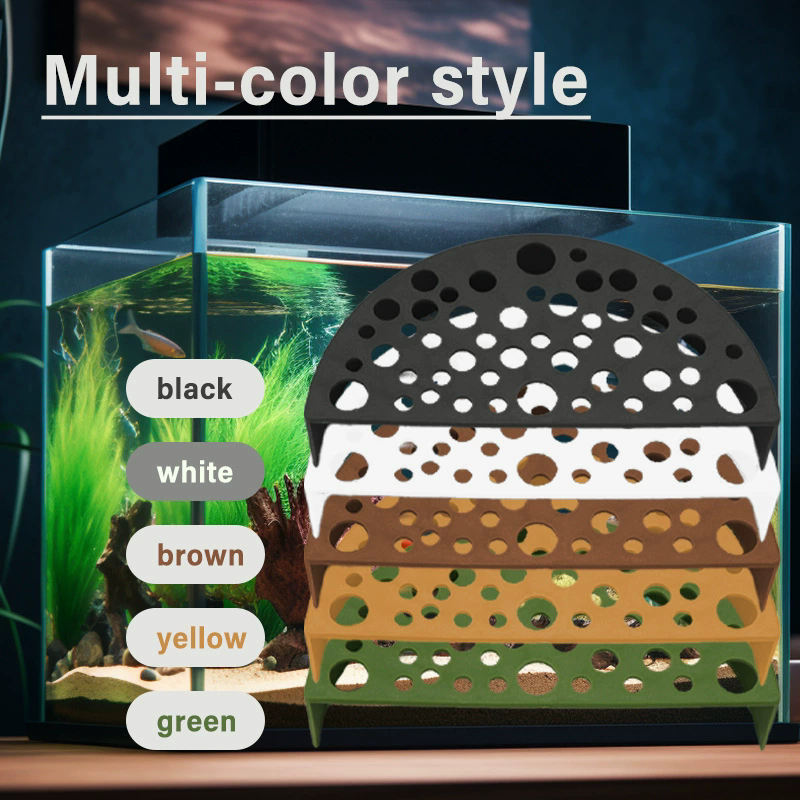 Aquarium Hide Shelter Fish Tank Shrimp Breeding Cave Shrimp Protector Fish Tunnel Underwater Habitat Hideout For Play And Rest