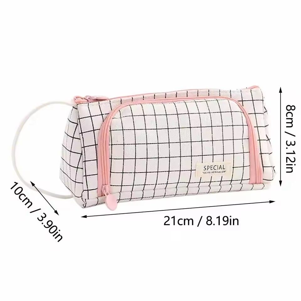 Large Capacity Pencil Case Kawaii Multifunction Pen Case Pencil Cases Bag School Office Pencil Pouch Student Stationery Supplies
