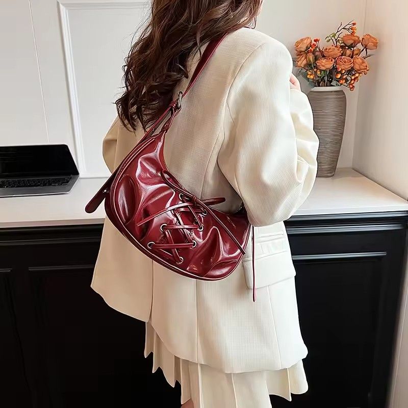 Shoulder Bag for Women Girls Trendy Evening Clutch Purse Pu Leather Under the Arm Purses Slings Bag Handbag Saddles Bag bolsos
