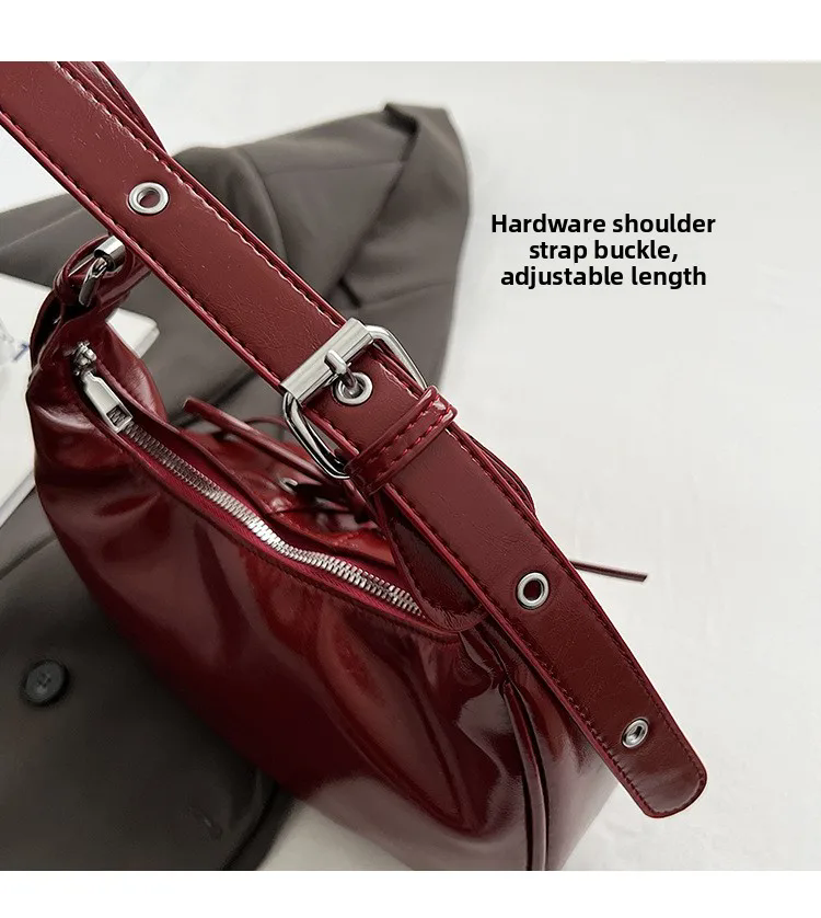 Shoulder Bag for Women Girls Trendy Evening Clutch Purse Pu Leather Under the Arm Purses Slings Bag Handbag Saddles Bag bolsos