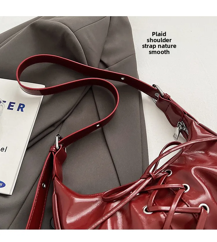 Shoulder Bag for Women Girls Trendy Evening Clutch Purse Pu Leather Under the Arm Purses Slings Bag Handbag Saddles Bag bolsos