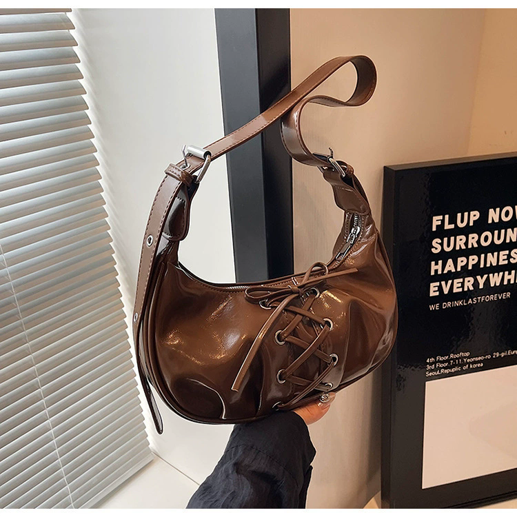 Shoulder Bag for Women Girls Trendy Evening Clutch Purse Pu Leather Under the Arm Purses Slings Bag Handbag Saddles Bag bolsos