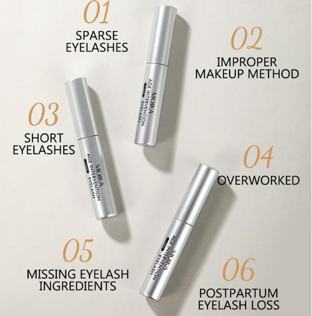 1PC Eyelash nutrition Solution thick, slender, long, nourishing and nourishing eyelash base repair natural transparent Serum 4ml view 6