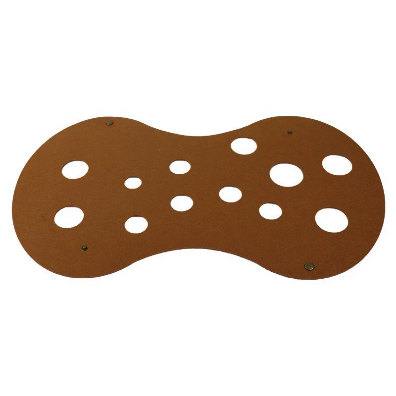 2PC/1set   Cat Tunnels Bed Foldable Pet Tunnel Tube Bed with Holes DIY Cats Play Mat Cat Activity Rug Toy for Interactive