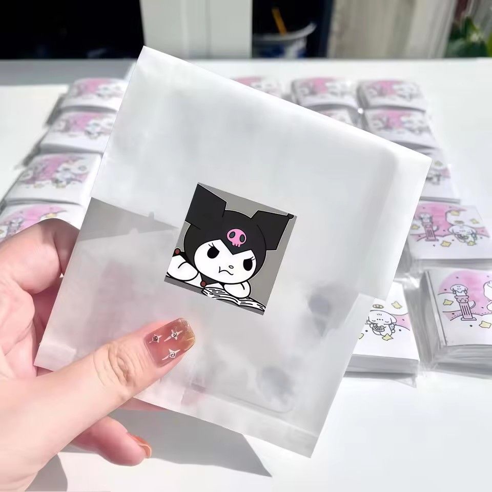 500Pcs Sanrio Kuromi Kawaii Stickers, Vibrant Cartoon Design Decals for DIY, Journal & Gift Decoration