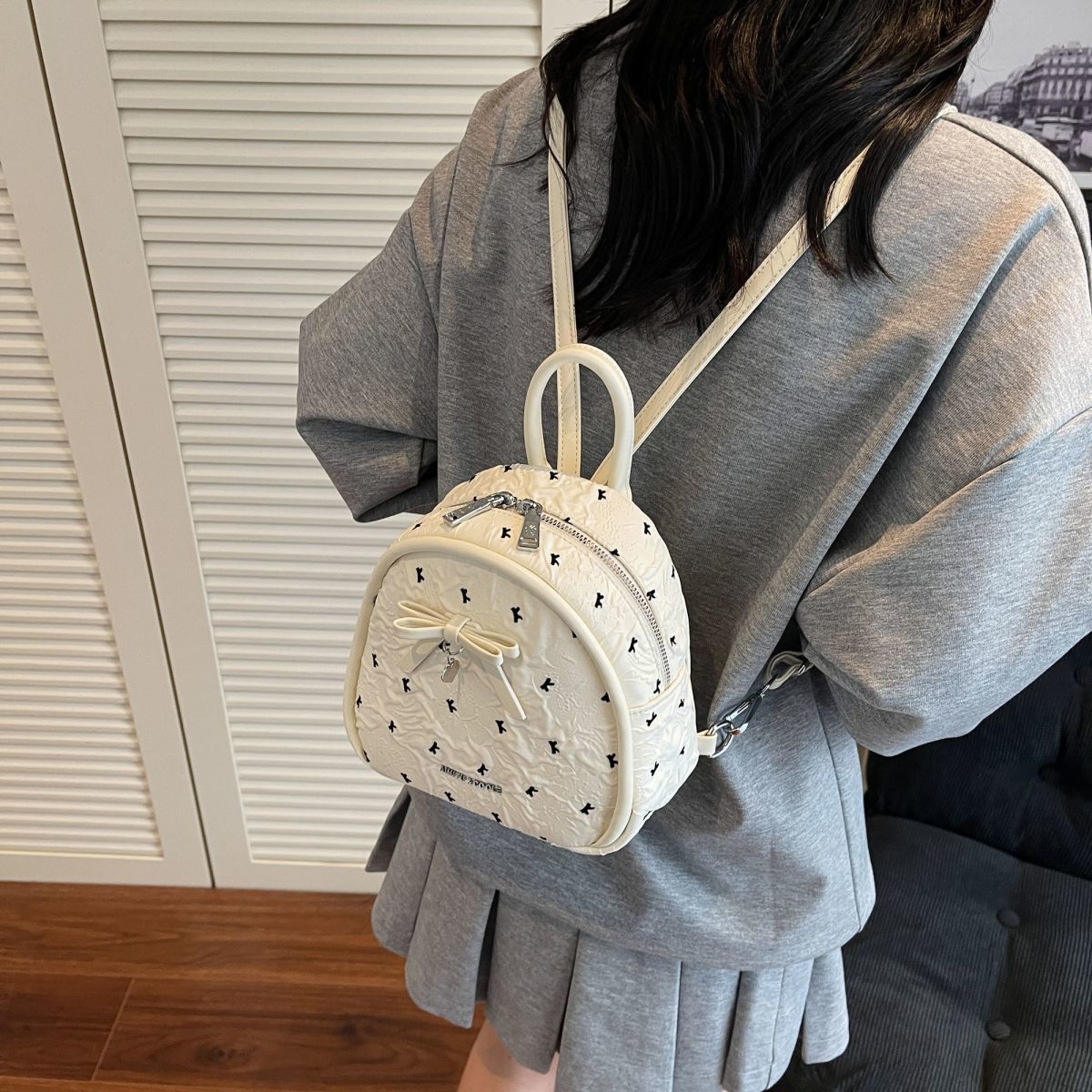 1PC   Cute Small backpack Designer Luxury bag Lady Handbag Fashion Women's backpack New Crossbody Bags Shoulder bag
