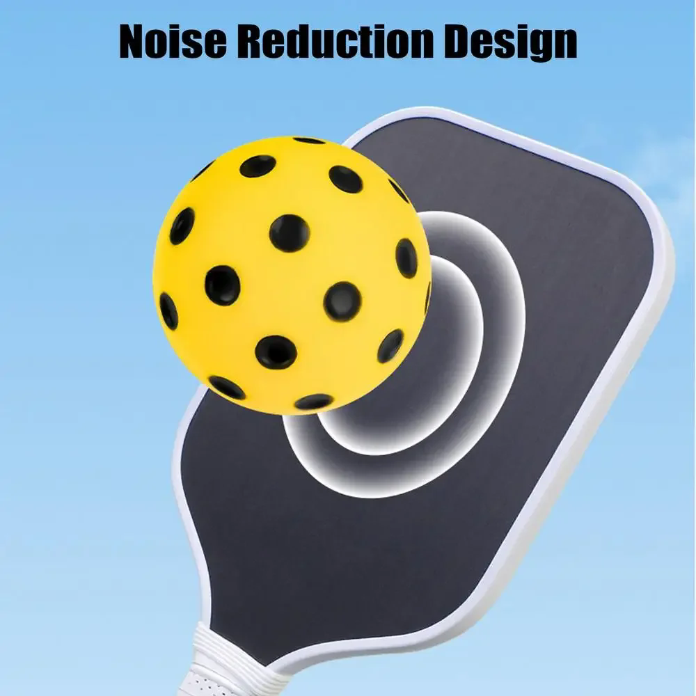 1PC Silent Pickleball Indoor Entertainment Silent Practice Ball PU Foam High Bounce Resistance Not Disturbing People