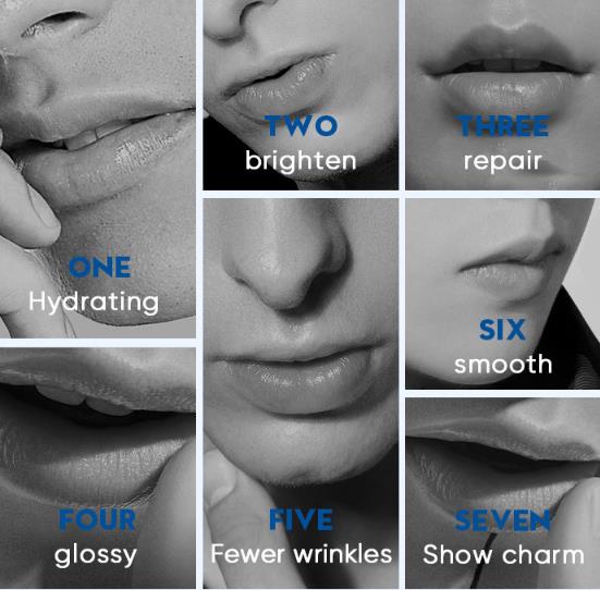1PC   SADOER Men's Lip Balm Moisturizing Anti Cracking Repair Nourishing Hydrating Lipstick Men Lips Skin Care ProductsB2-1056