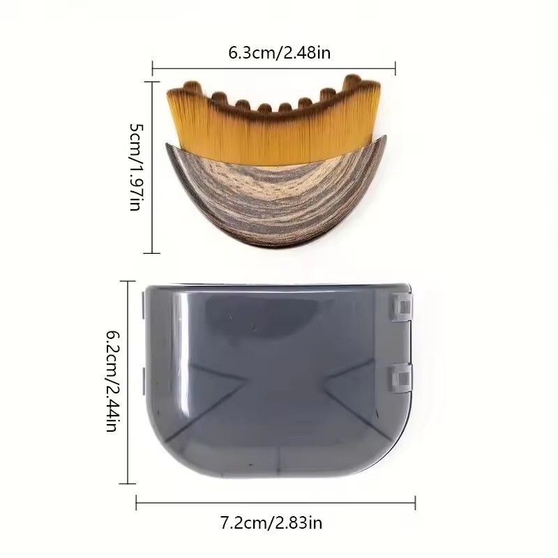 Portable Lymphatic Face Contour Brush Face Massage Reduce Double Chin Puffiness Facial Sculpting Guasha Face Scraper C-699