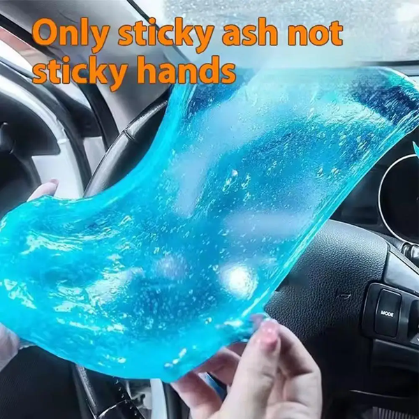 1PC    Car Air Vent Dashboard Cleaning Gel Multiuse Reusable Dirt Cleaner Gel Keyboard Laptop Car Interior Dust Dirt Remover Gel