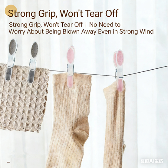 30Pcs Plastic Clothes Pins Clothes Pegs Beach Towel Clip Food Package Clip Laundry Clothespins for Sensitive Clothes