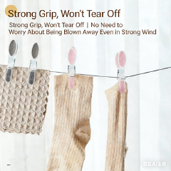 30Pcs Plastic Clothes Pins Clothes Pegs Beach Towel Clip Food Package Clip Laundry Clothespins for Sensitive Clothes