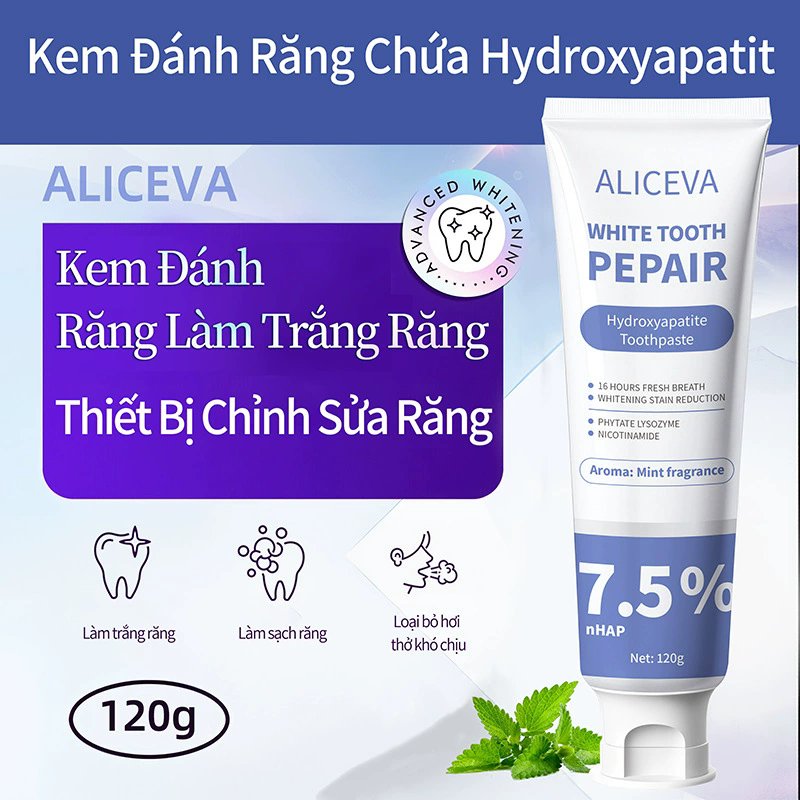 1PC   Hydroxyapatite toothpaste Vietnam hydroxyapatite toothpaste
