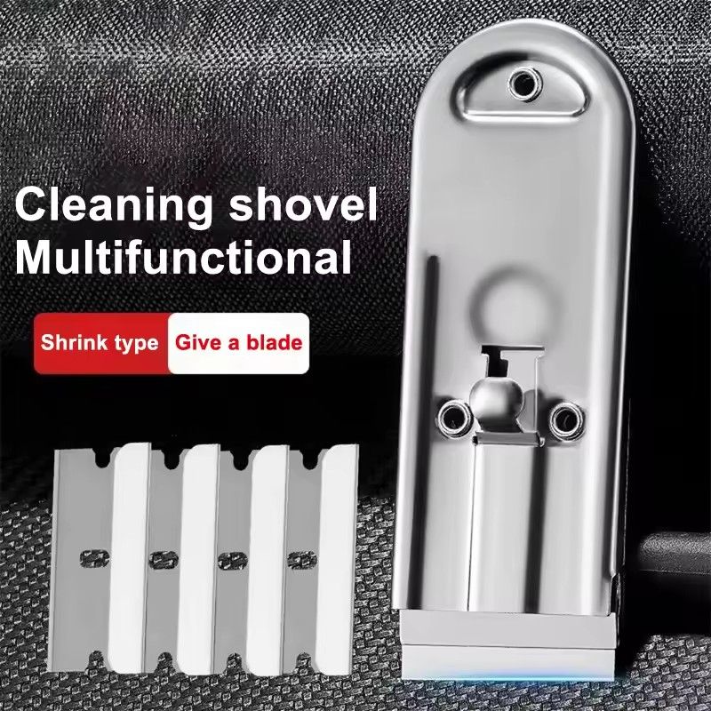 Stainless Steel Cleaning Scraper Removal Scraper Kitchen Ceramic Tile Decontamination Scraper Household Cleaning Seam Tools