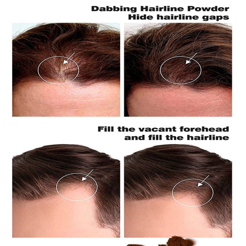 1PC   Hair hairline contouring, shadow powder modification, filling, forehead hairline powder replacement, divine beauty tool