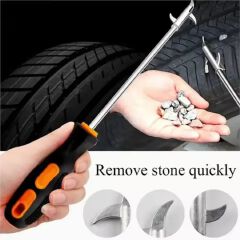 Car Tire cleaning hook Stone Tire Gap Buckle Stone Hook Car Tire Buckle Cleaning Tire Pick Stone Tools Tire Repair Accessories