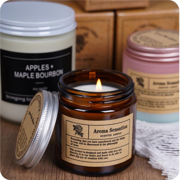 Canned candles are perfect gifts for couples and students' birthday parties, suitable for families to relieve stress and meditat