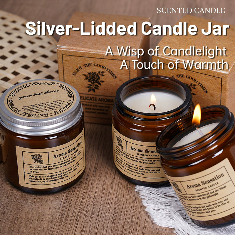 Canned candles are perfect gifts for couples and students' birthday parties, suitable for families to relieve stress and meditat