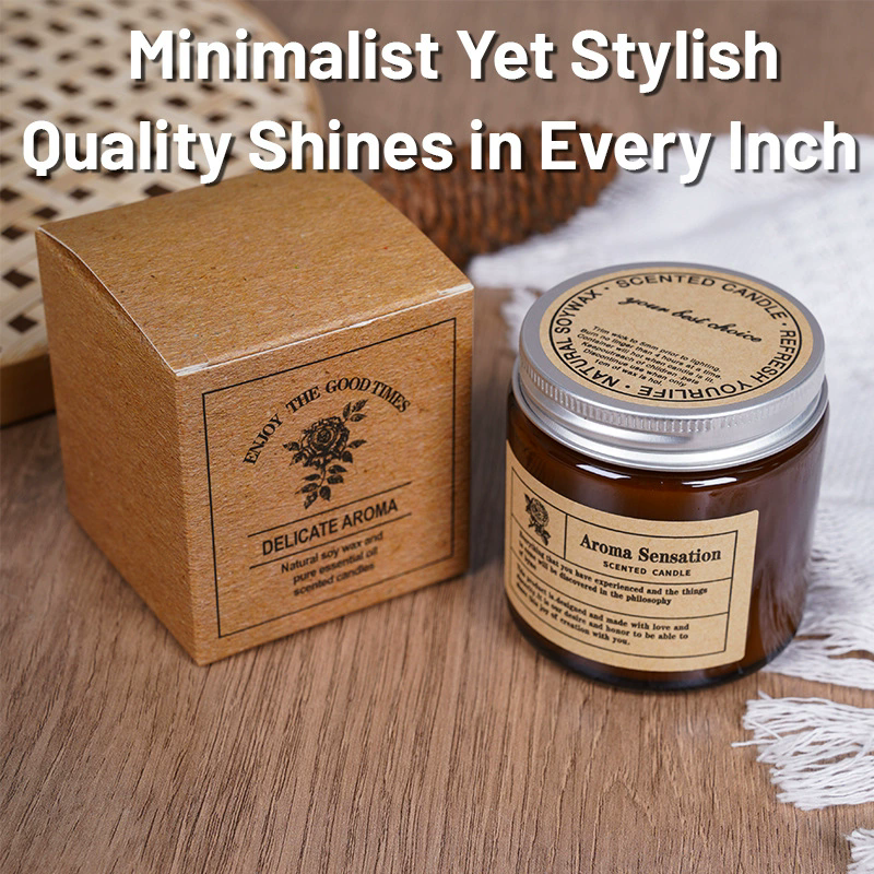 Canned candles are perfect gifts for couples and students' birthday parties, suitable for families to relieve stress and meditat