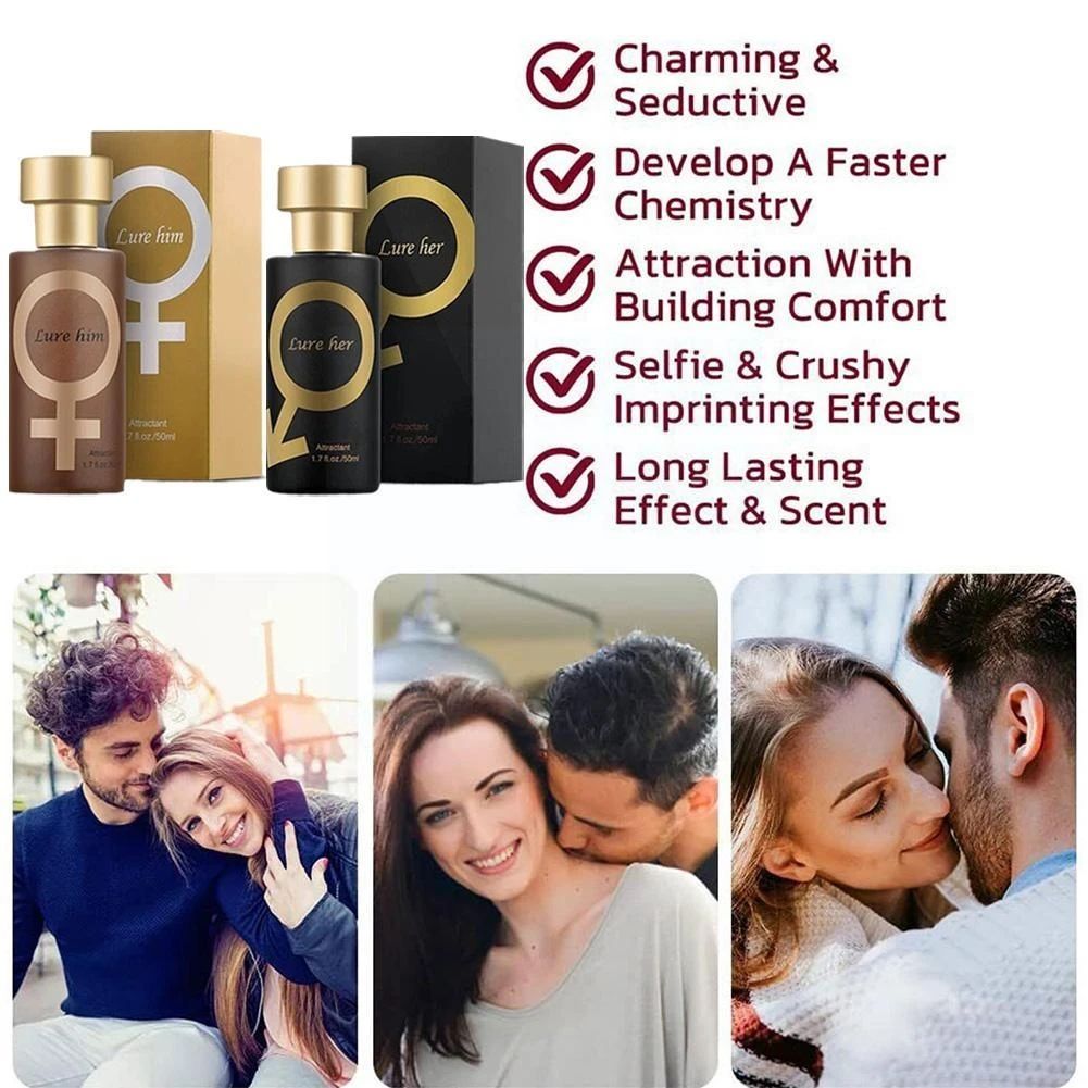 50ml Glamour Pheromone For Men And Women Flirting Attract Spray Fragrance Body Unisex Flirt Perfume B2-840