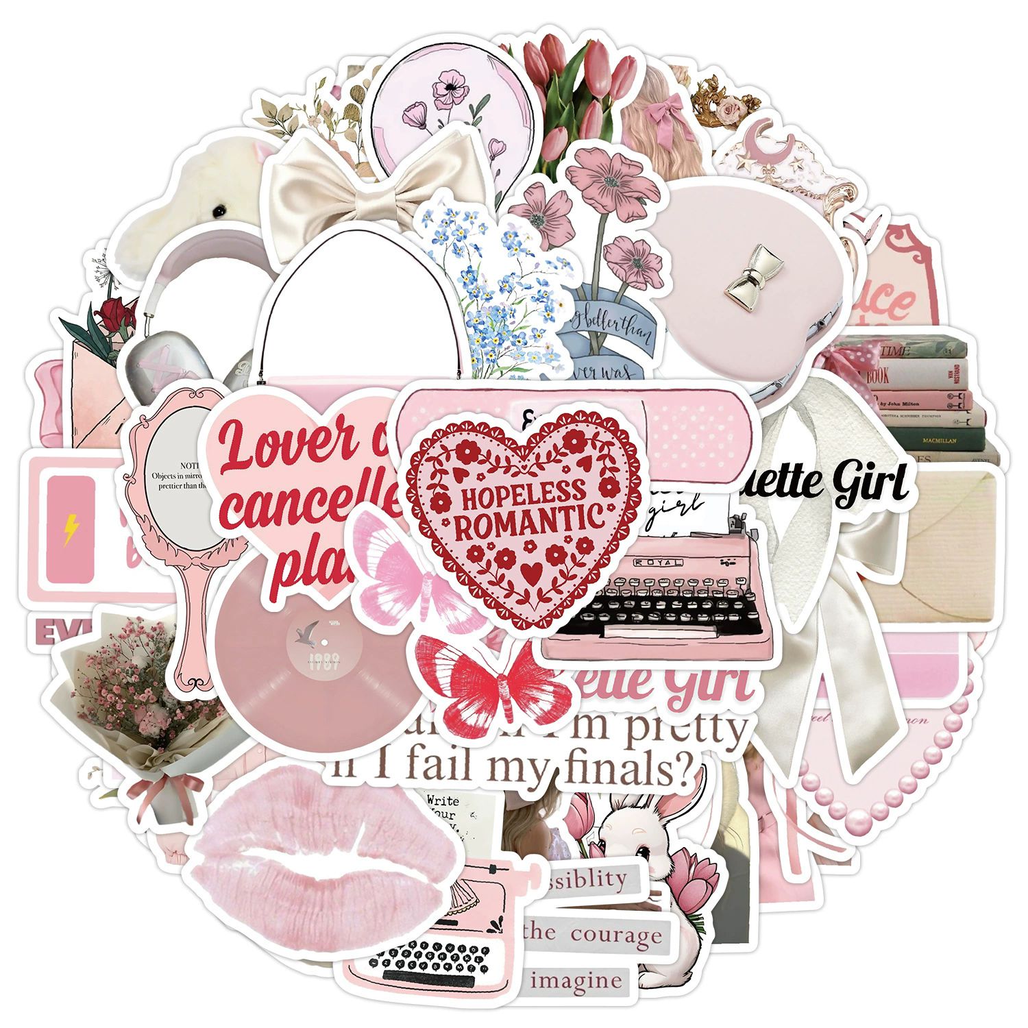 50PCS     Mixed Real Cookie Stickers Funny Decoration Fridge Phone Laptop Scrapbook Classic Food Graffiti Decals Kids Gift Toy