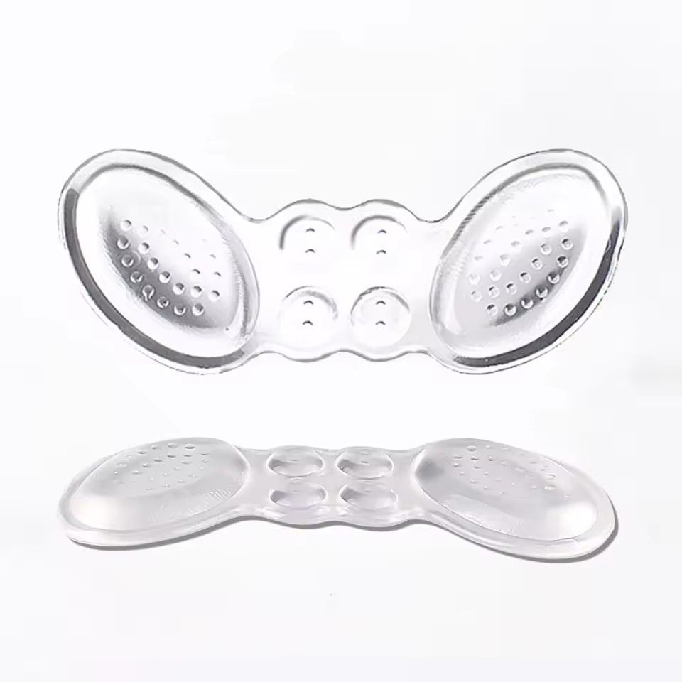 2PCS Silicone Heel pad Heel Sticker Heels Protector Adjust Size Adhesive Non-slip Shoe Pads Pain Relief Foot Care Inserts