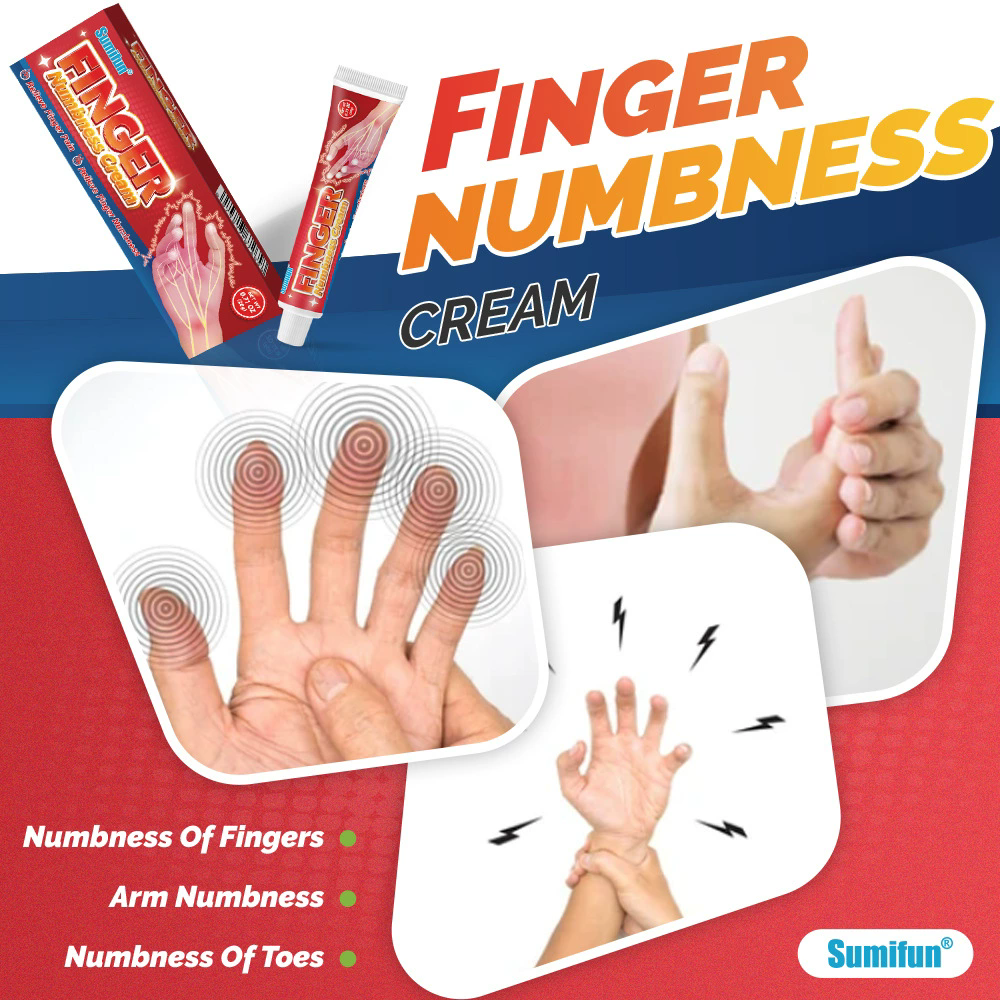 Finger Numbness Topical Cream Joint Pain Treat Soothing Massage Using Natural Herbal Formula For Treatment Cream B2-1089